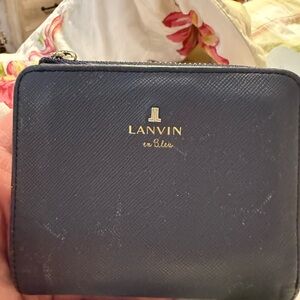 Lavin Wallet with Gold Zipper